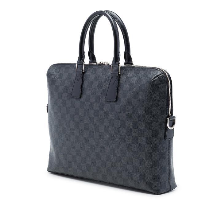 Louis Vuitton Porte Documents Jour Damier Graphite Noir – vue 2 – GABY PARIS