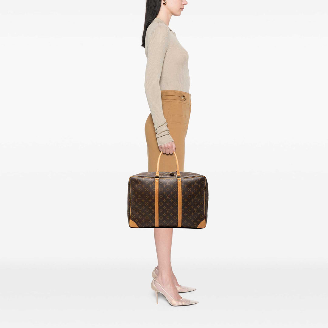 Louis Vuitton Sac de voyage Sirius 45 Monogram Marron – vue 6 – GABY PARIS