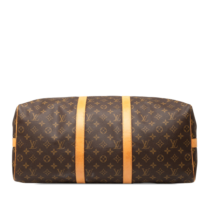 Louis Vuitton Monogram Keepall Bandouliere 50 Marron
