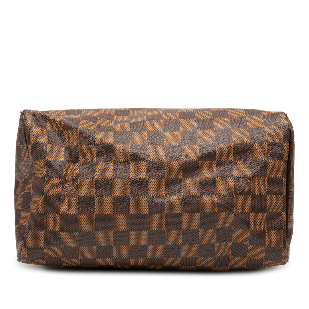 Louis Vuitton Damier Ebene Speedy 25 Marron – GABY PARIS Authentique