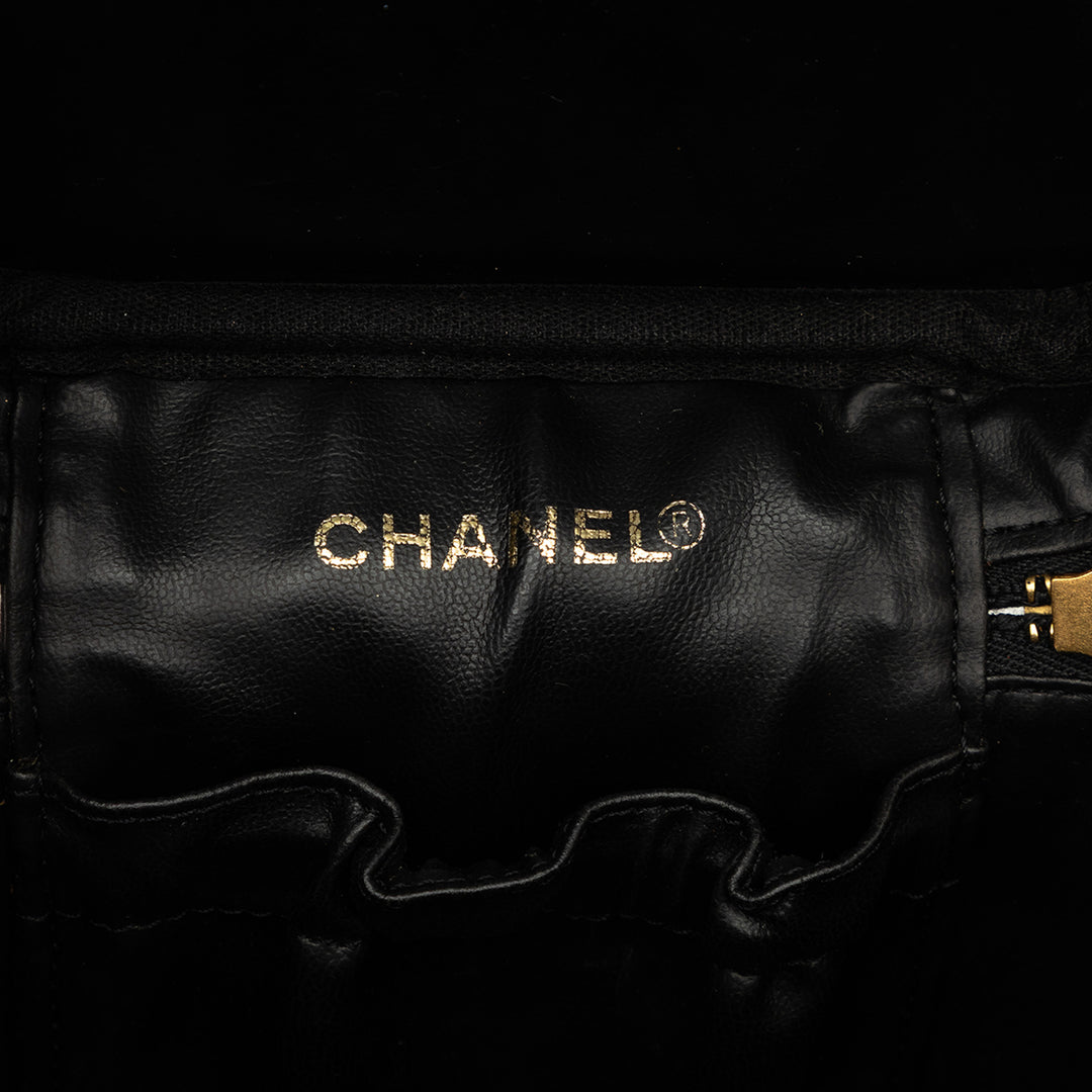 Chanel CC Vanity Cuir caviar Noir – vue 5 – GABY PARIS