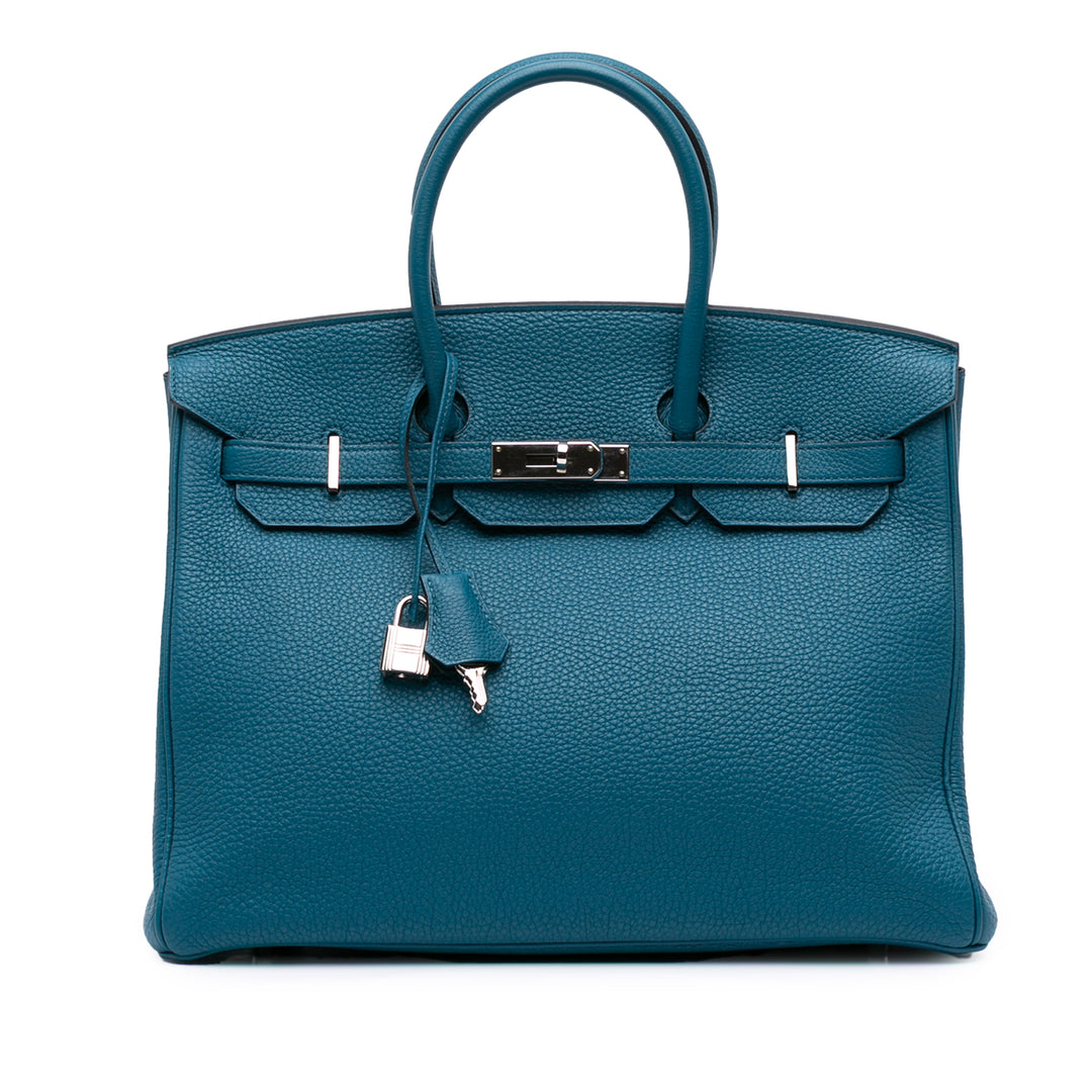 Togo Birkin Retourne 35 Blue - Gaby Paris