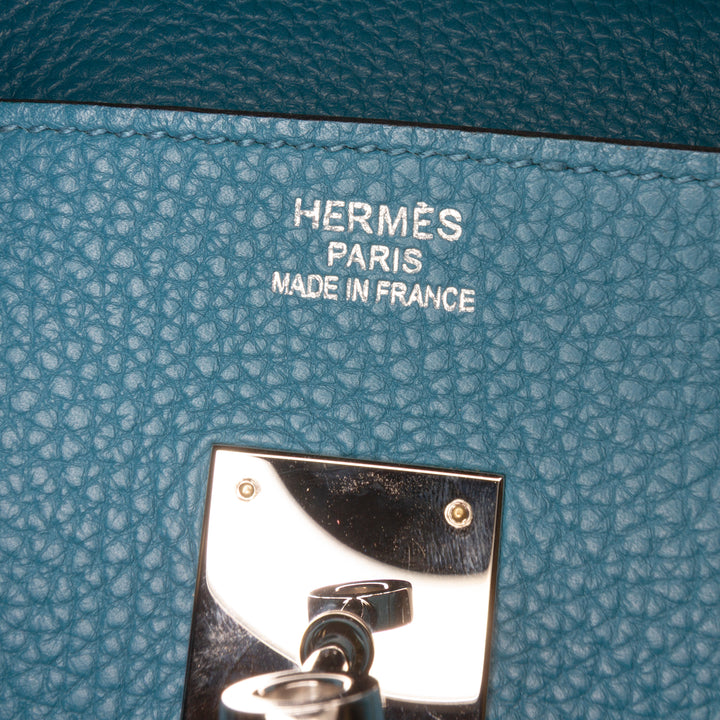 Togo Birkin Retourne 35 Blue - Gaby Paris