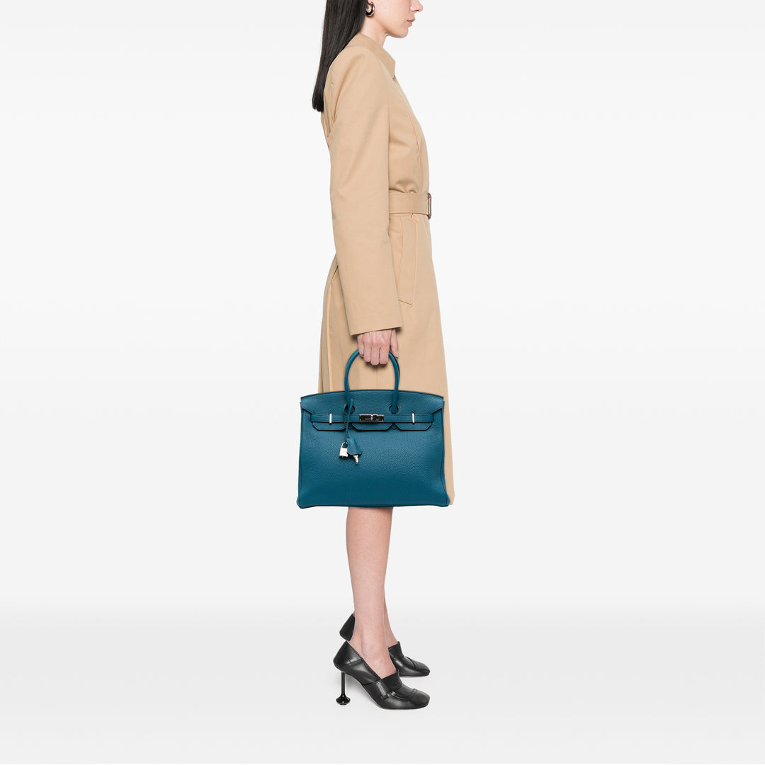 Togo Birkin Retourne 35 Blue - Gaby Paris