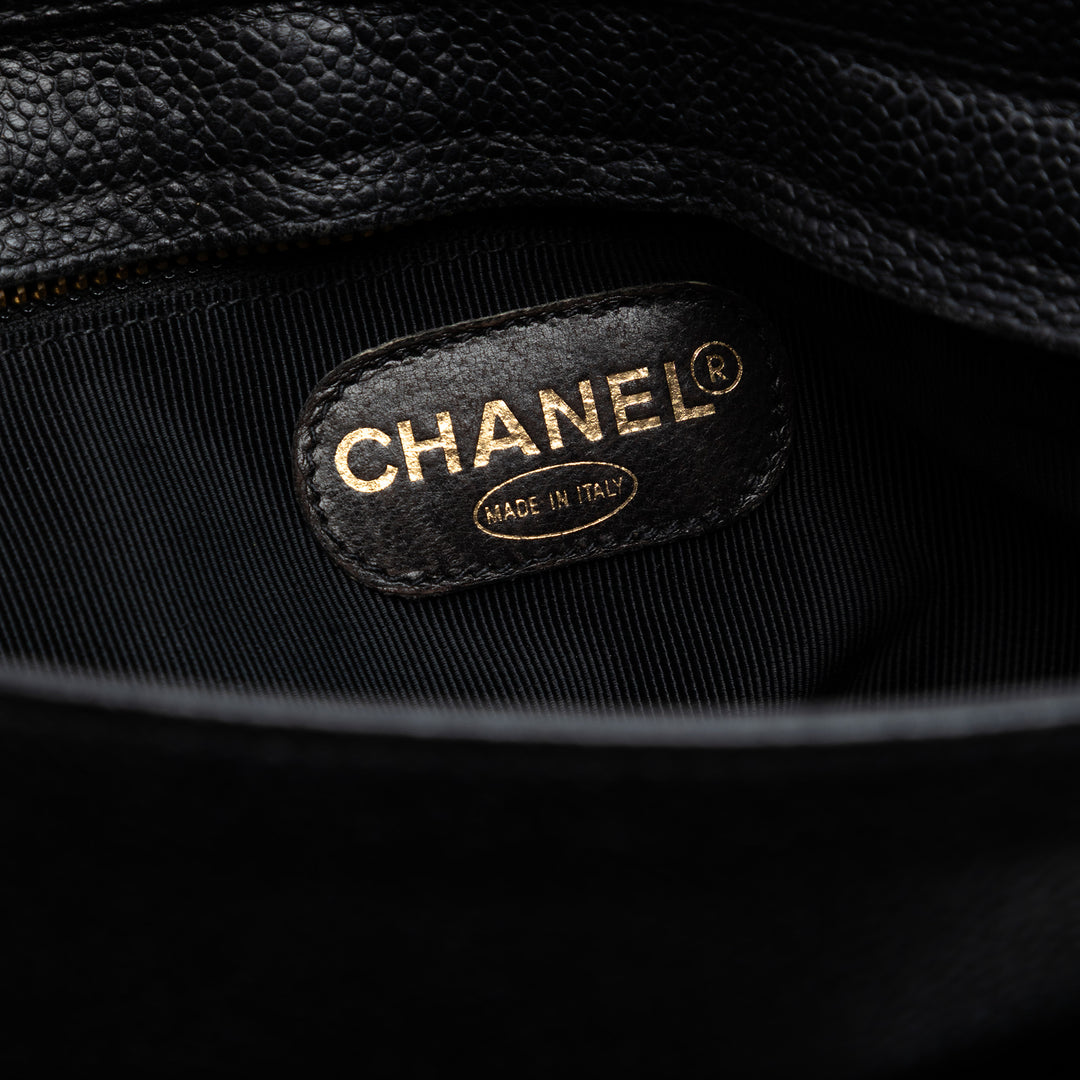 Chanel Triple CC Caviar Cabas