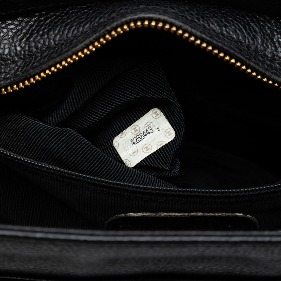 Chanel Triple CC Caviar Cabas