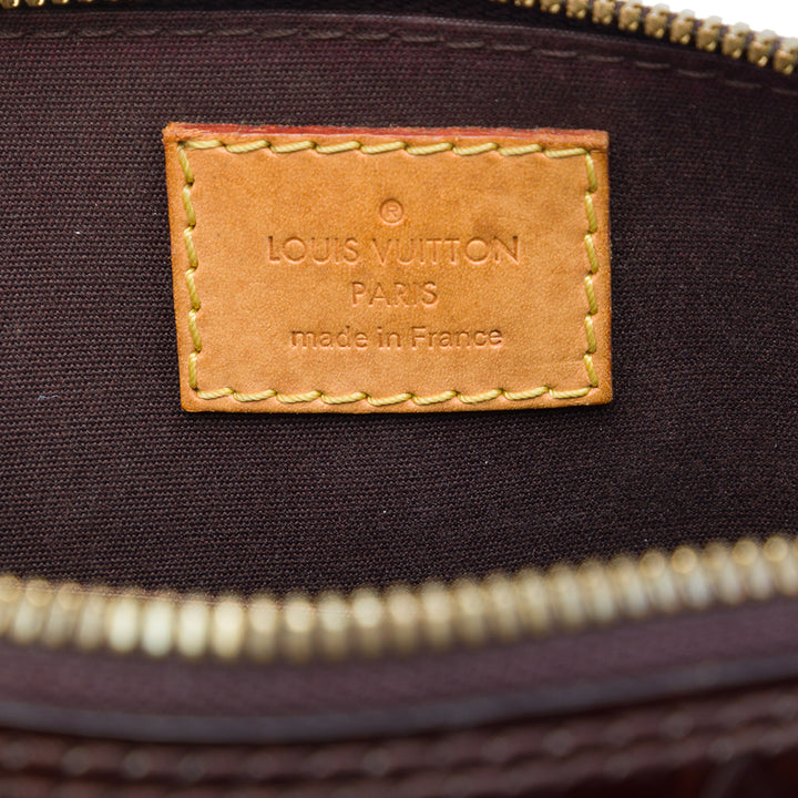Louis Vuitton Sac à main Alma Monogram BB Cuir verni Violet – vue 5 – GABY PARIS