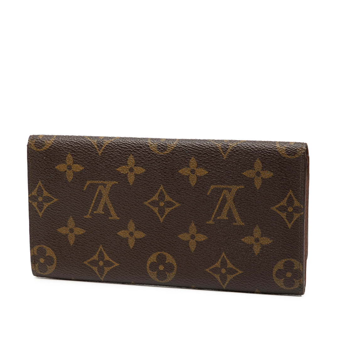 Louis Vuitton Monogram Portefeuille Sarah Portefeuille