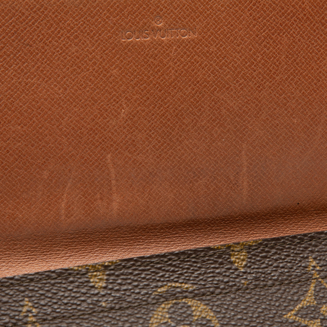 Louis Vuitton Monogram Portefeuille Sarah Portefeuille