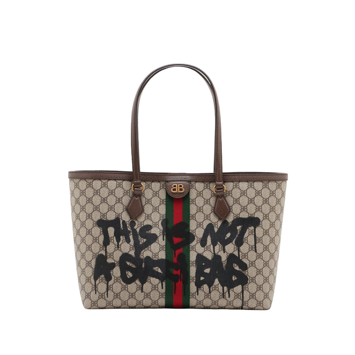 Balenciaga The Hacker Project Medium BB Supreme Graffiti Ophidia Cabas