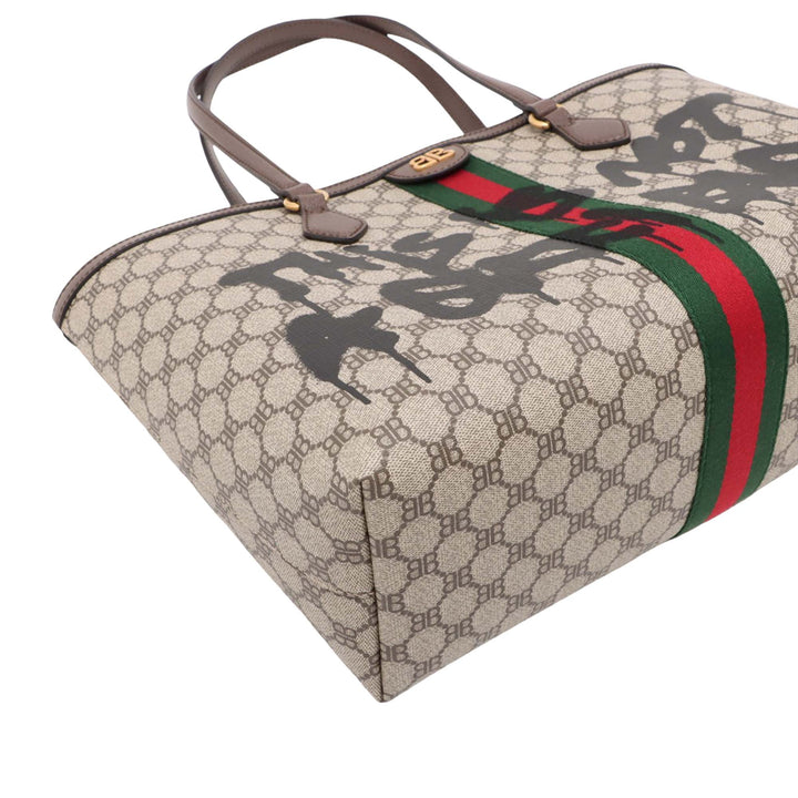 Balenciaga The Hacker Project Medium BB Supreme Graffiti Ophidia Cabas