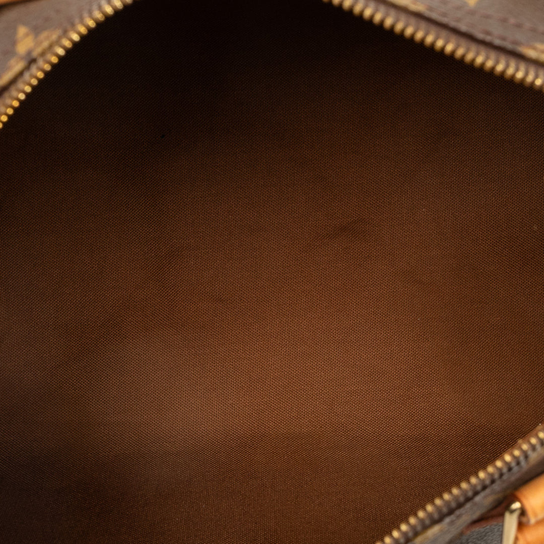 Louis Vuitton Sac à main Speedy 30 Monogram Marron – vue 4 – GABY PARIS
