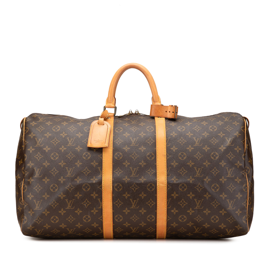 Monogram Keepall 55 Brown - Gaby Paris