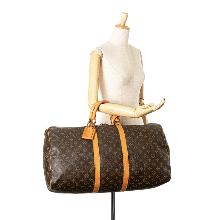 Monogram Keepall 55 Brown - Gaby Paris