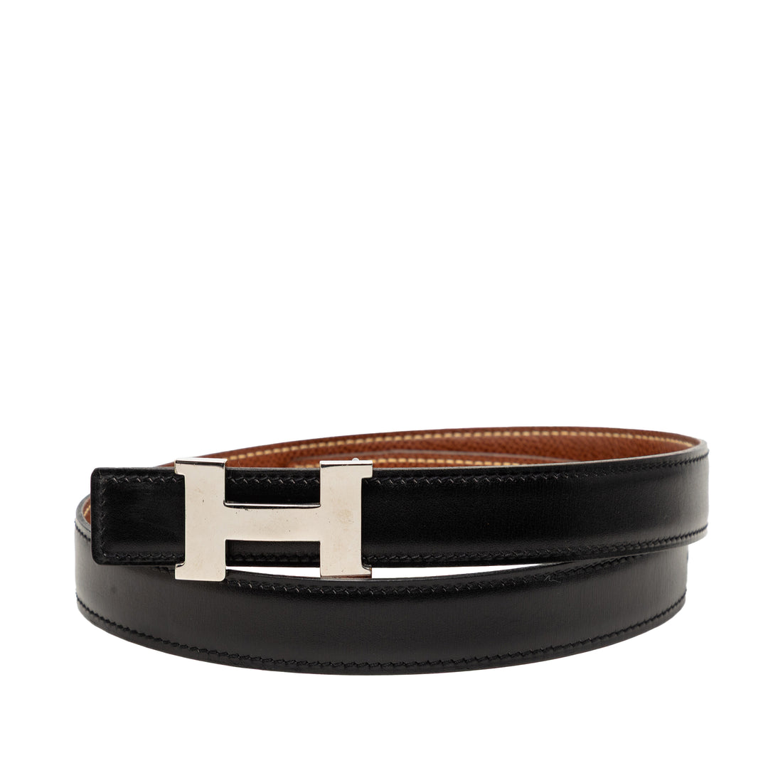 Hermès Swift et Epsom Constance H Reversible Belt