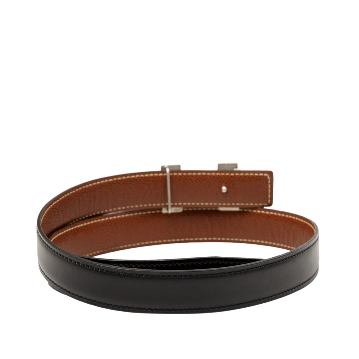 Hermès Swift et Epsom Constance H Reversible Belt