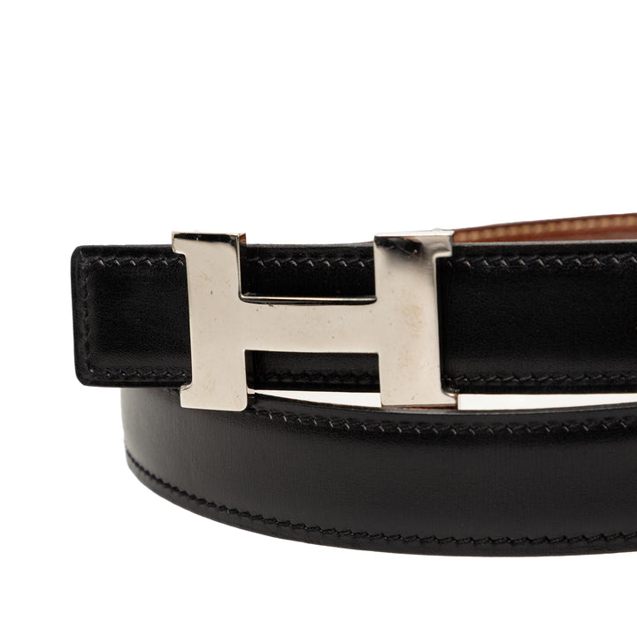 Hermès Swift et Epsom Constance H Reversible Belt