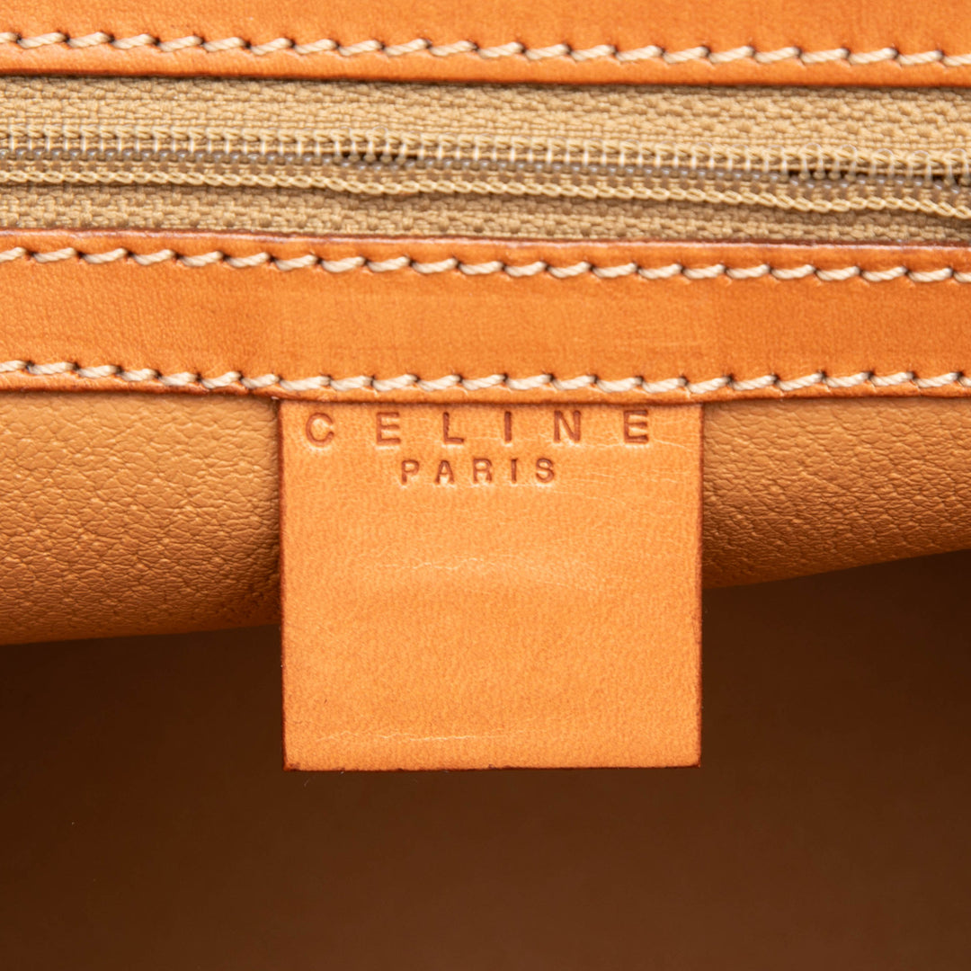 Celine Macadam Sac dôme Toile enduite Marron – vue 5 – GABY PARIS