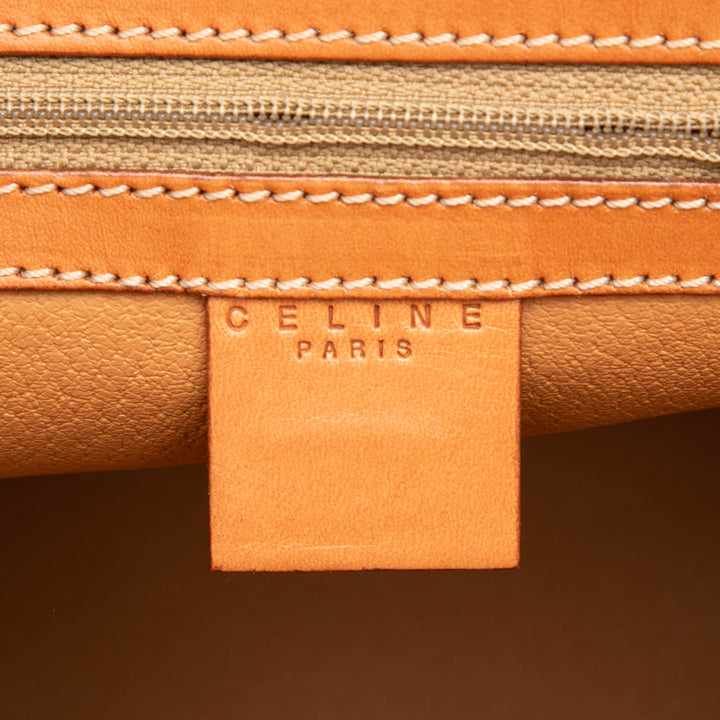 Celine Macadam Sac dôme Toile enduite Marron – vue 5 – GABY PARIS