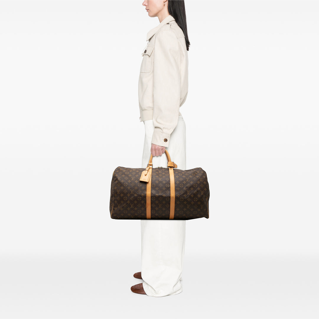 Louis Vuitton Monogram Keepall 55