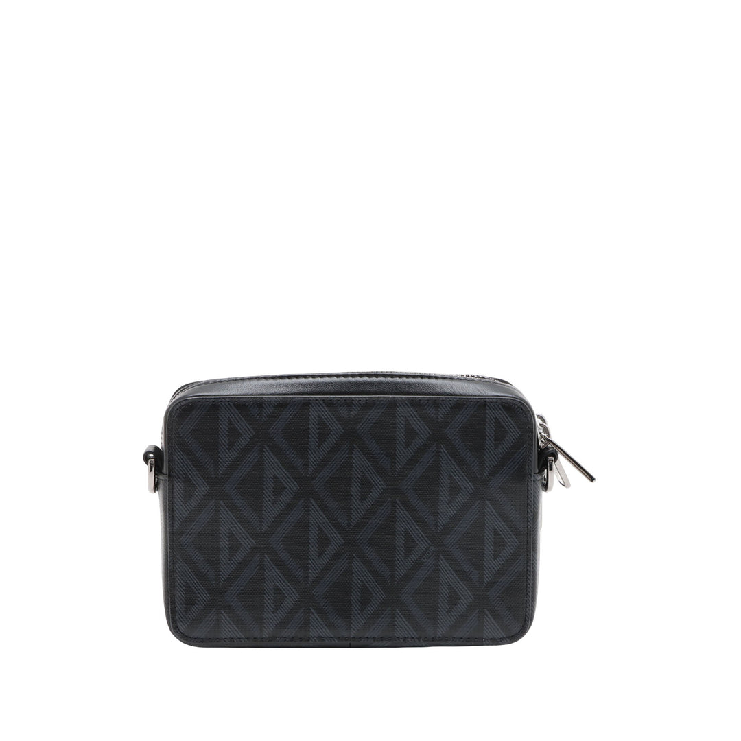 Dior Coated Toile CD Diamond Messenger Pochette