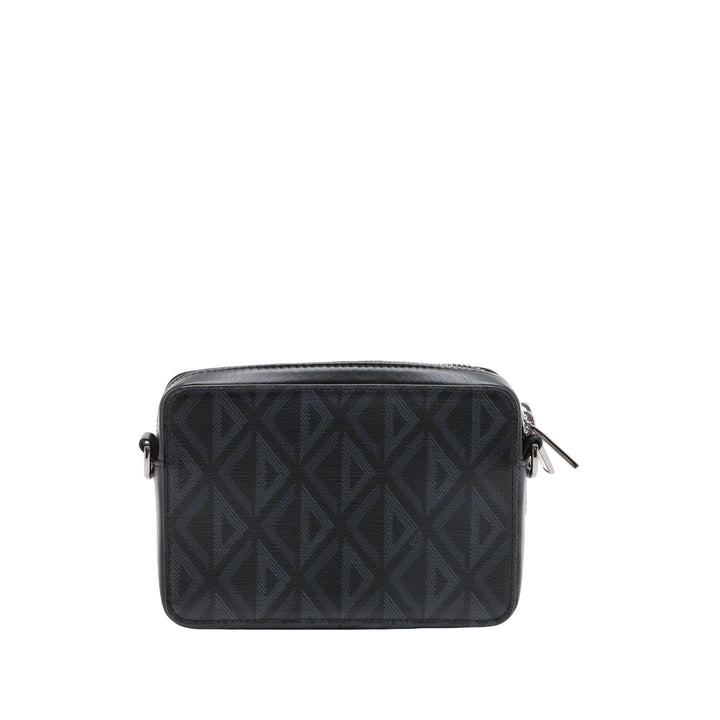 Dior Coated Toile CD Diamond Messenger Pochette