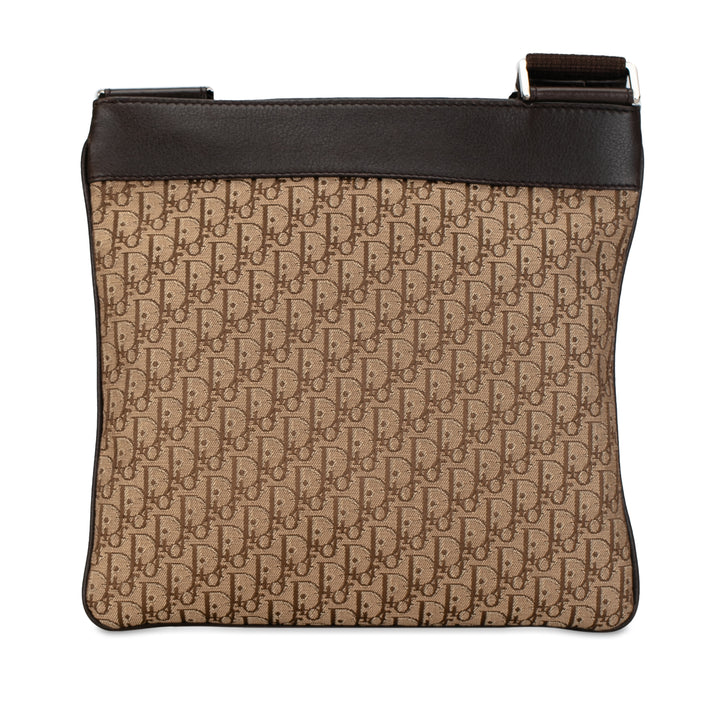 Diorissimo Trotter Canvas Street Chic Crossbody Brown - Gaby Paris