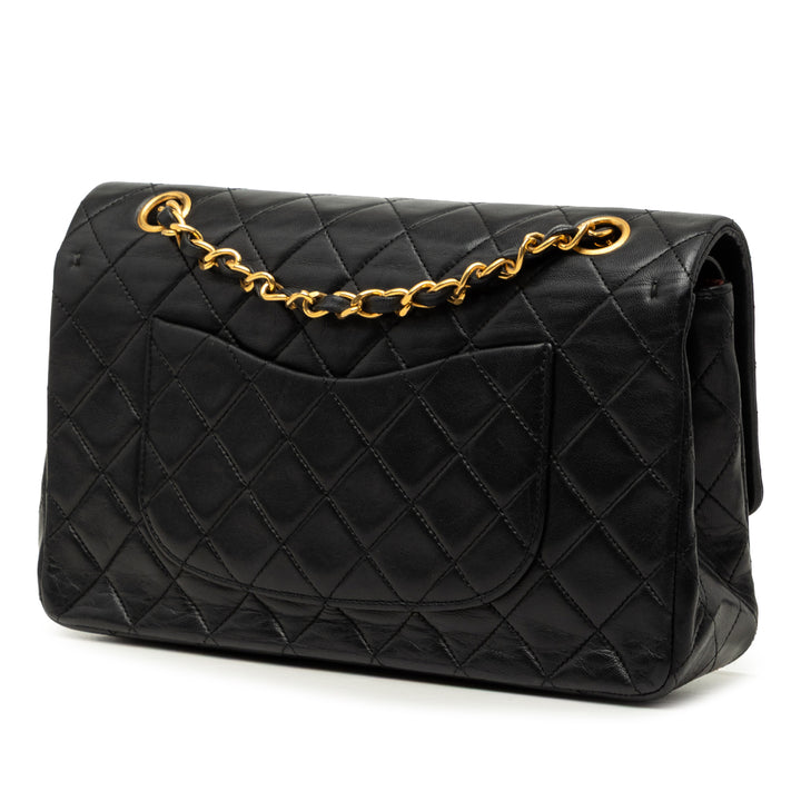 Chanel Medium Classic Cuir d’agneau Double rabat