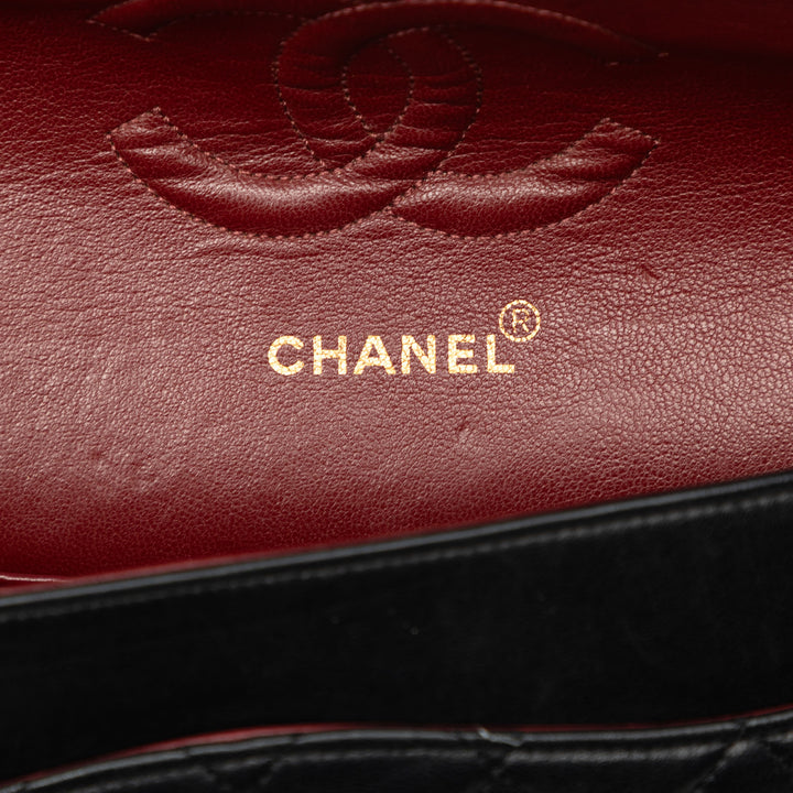 Chanel Medium Classic Cuir d’agneau Double rabat