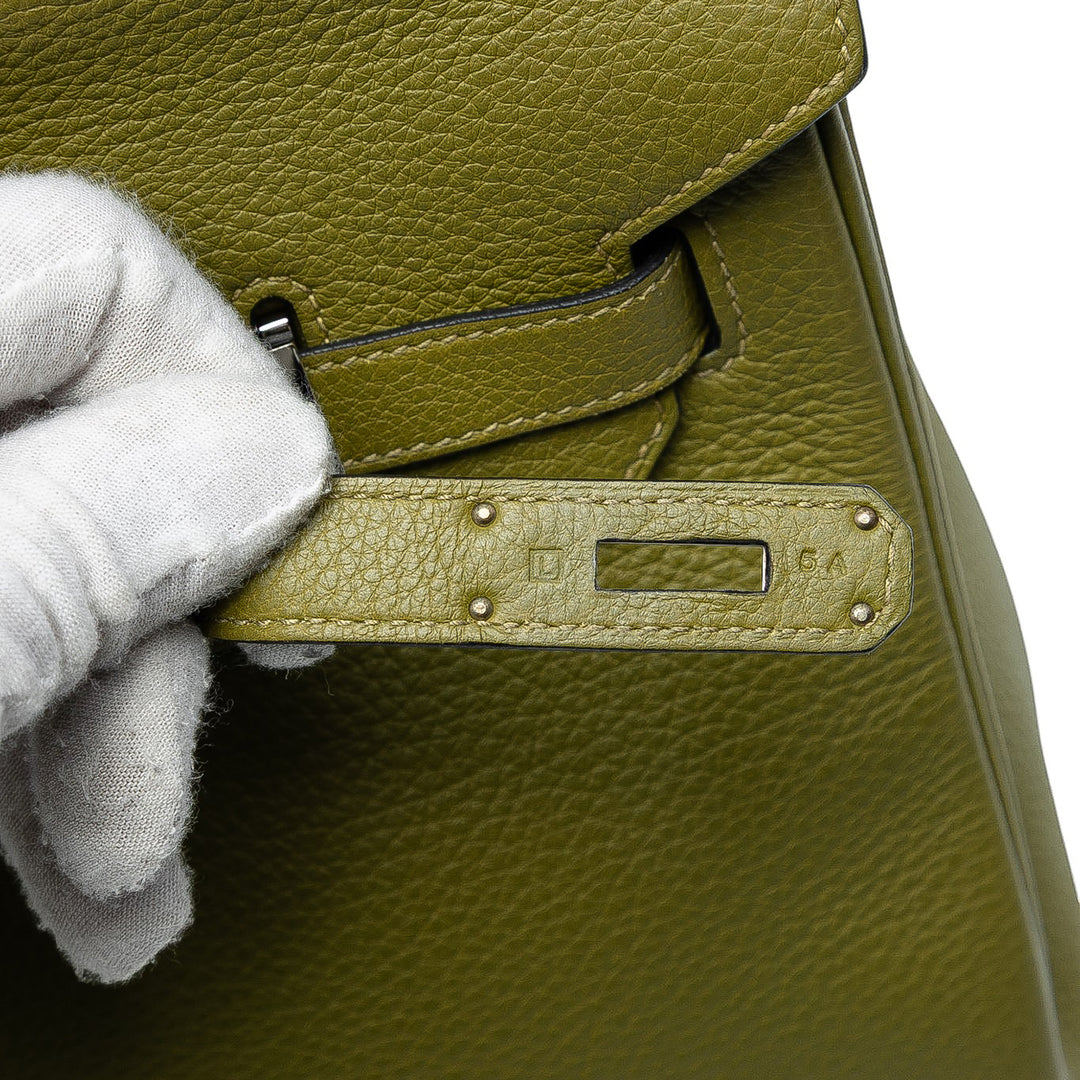 Hermès Togo Birkin Retourne 35 Vert