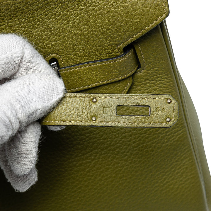 Hermès Togo Birkin Retourne 35 Vert