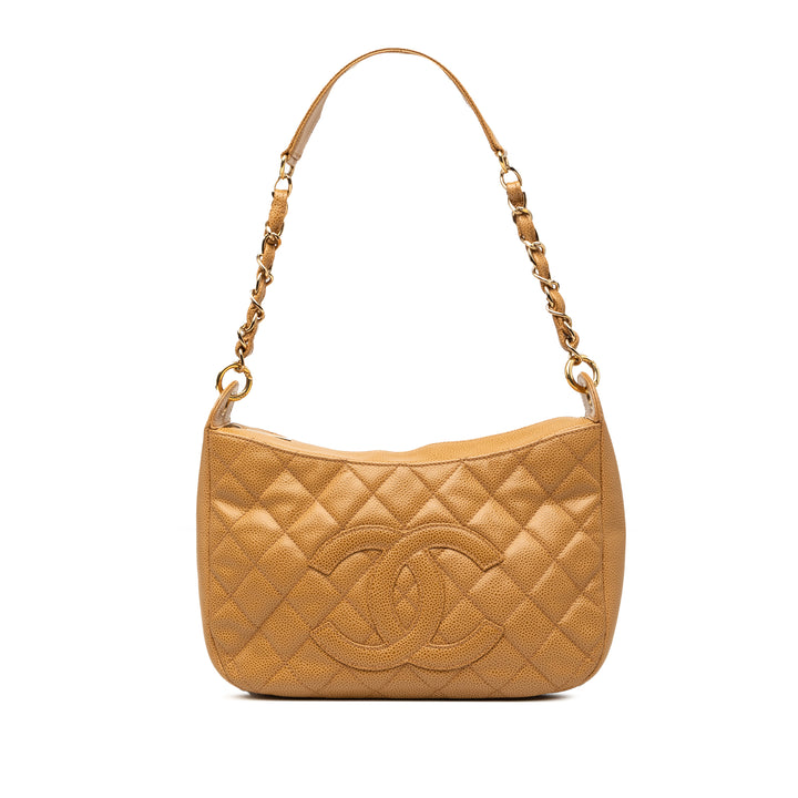 Chanel CC Matelassé Caviar Timeless Sac bandoulière