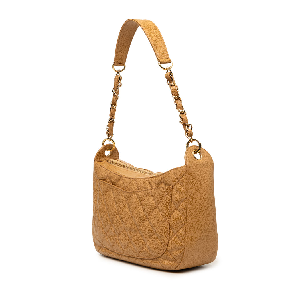 Chanel CC Matelassé Caviar Timeless Sac bandoulière
