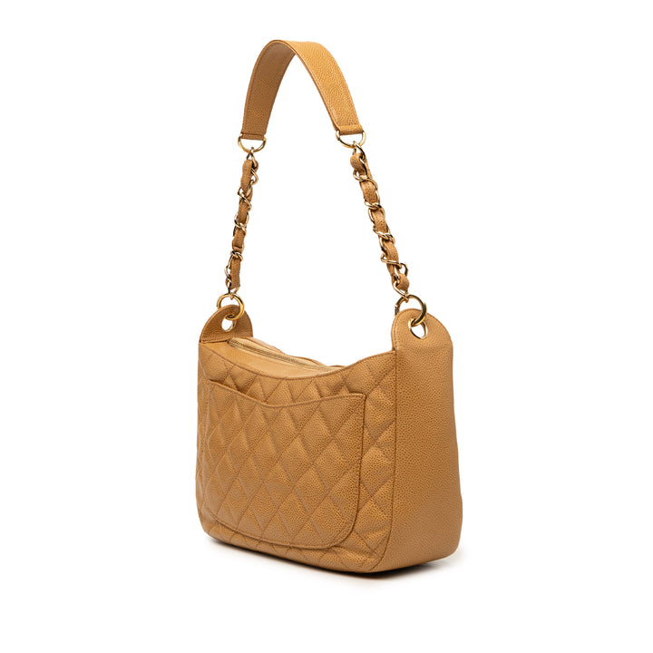 Chanel CC Matelassé Caviar Timeless Sac bandoulière