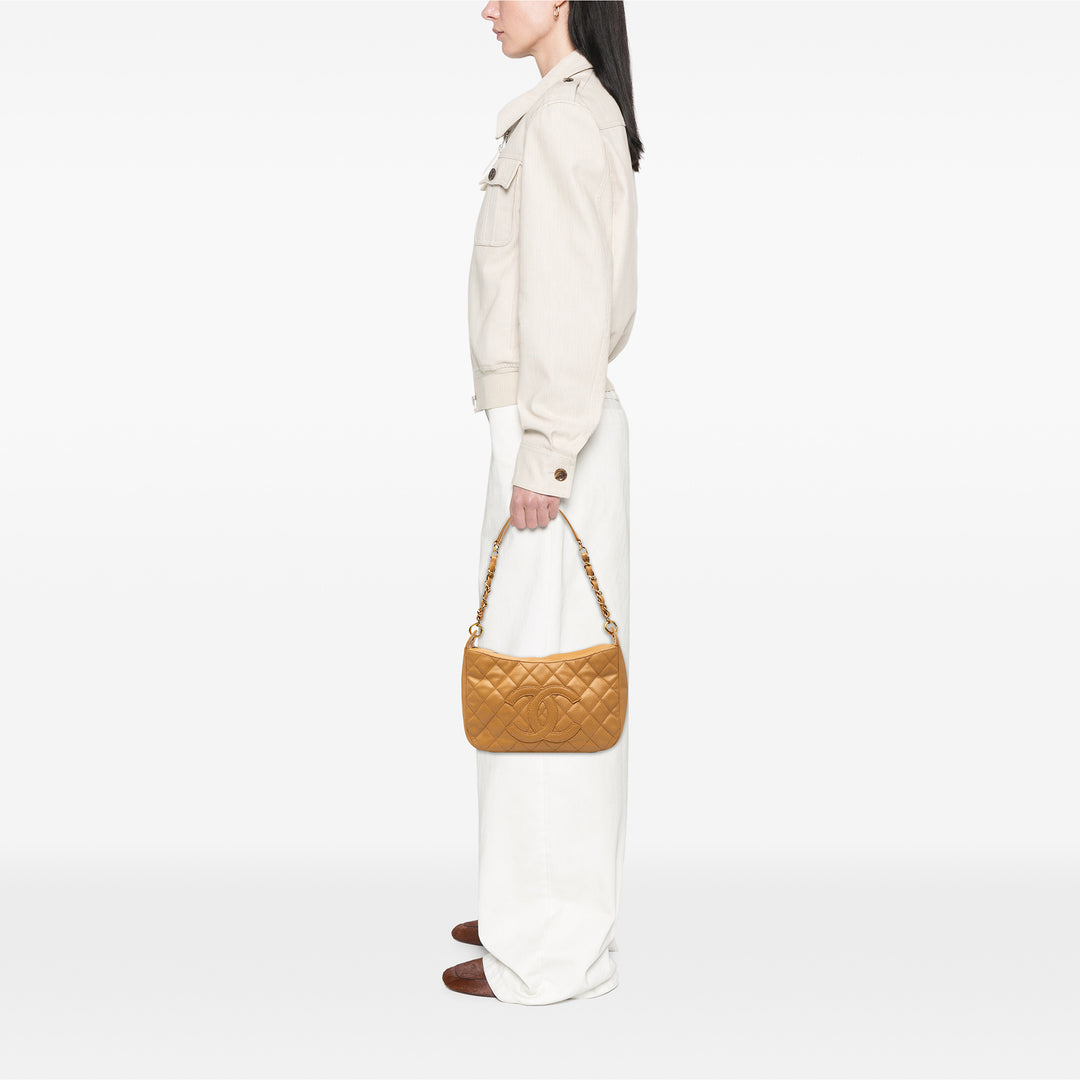 Chanel CC Matelassé Caviar Timeless Sac bandoulière