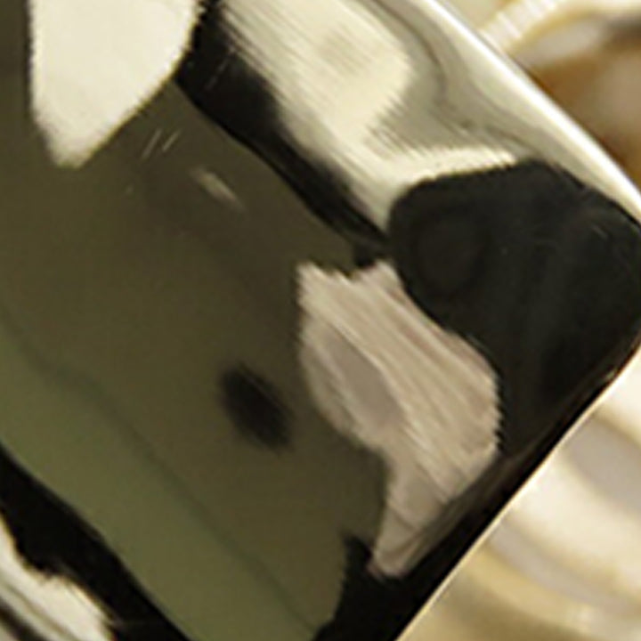 Chanel CC plaqué Perles fantaisie Clover Cuff Bracelet