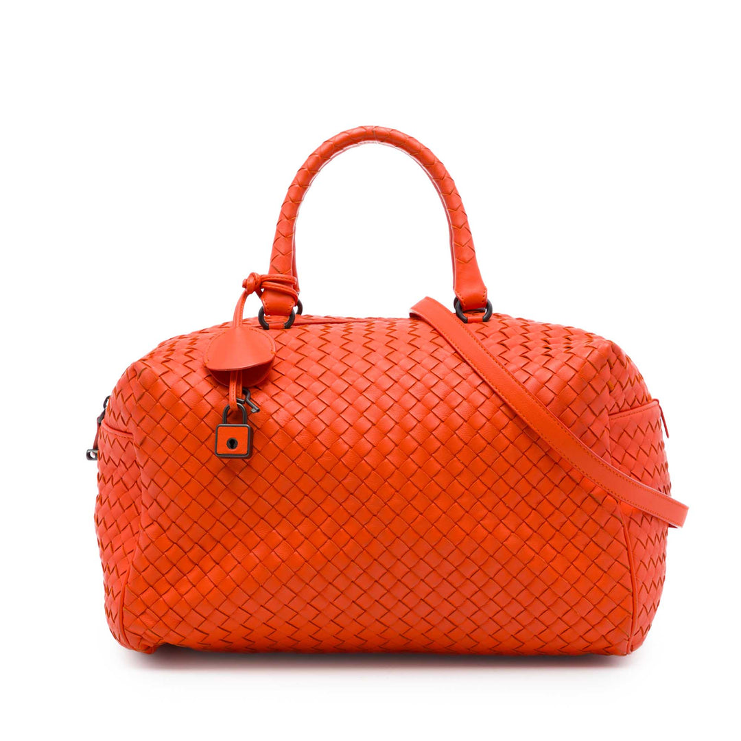 Intrecciato Sac nappa Orange