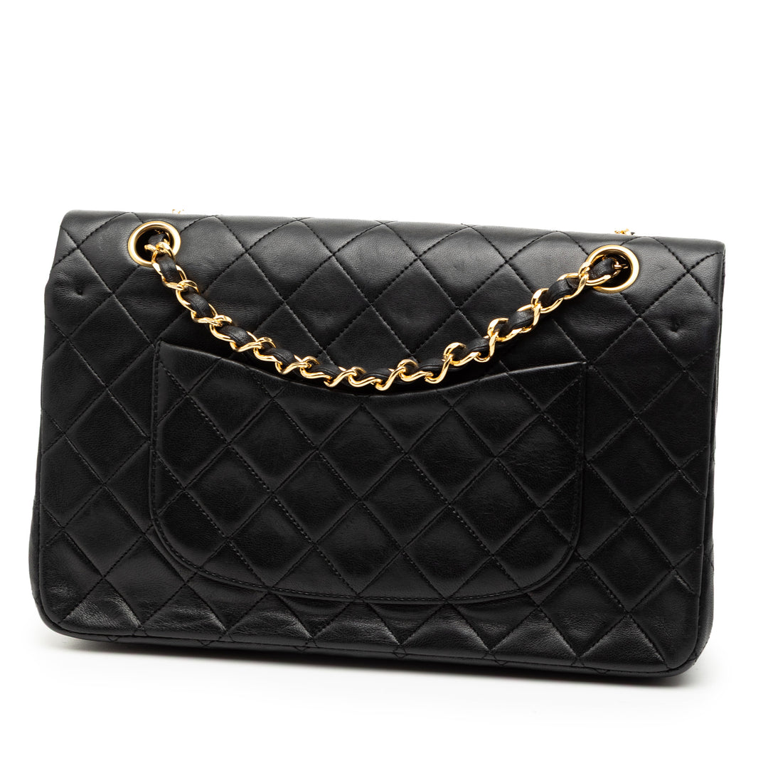 Chanel Medium Classic Cuir d’agneau Double rabat