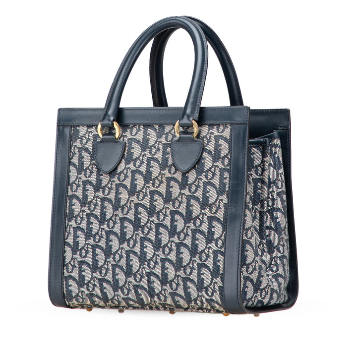 Dior Diorissimo Trotter Toile Cabas Bleu