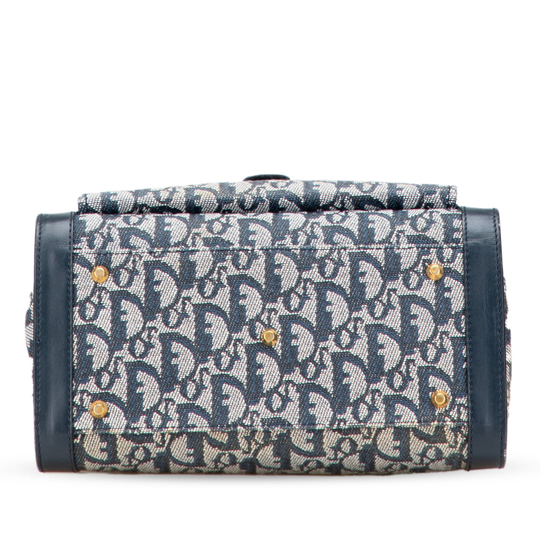 Dior Diorissimo Trotter Toile Cabas Bleu