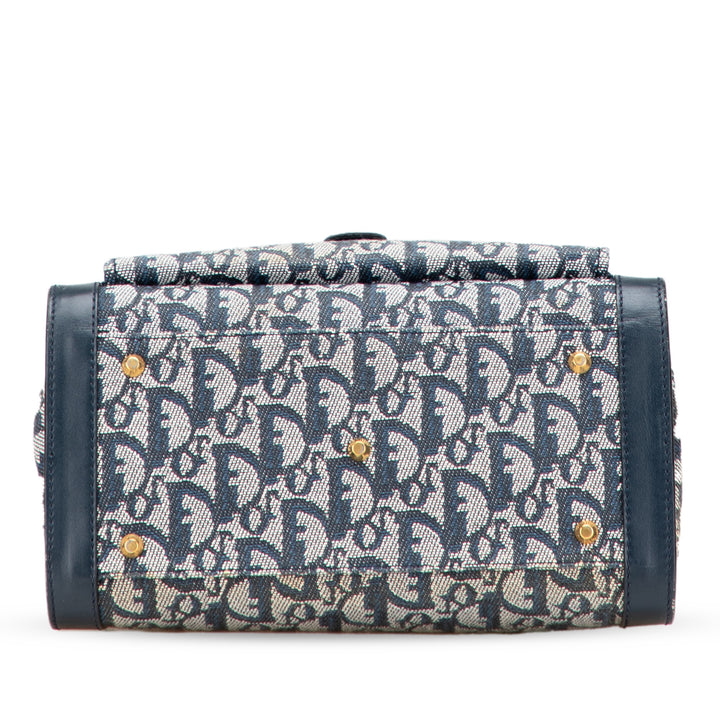 Dior Diorissimo Trotter Toile Cabas Bleu
