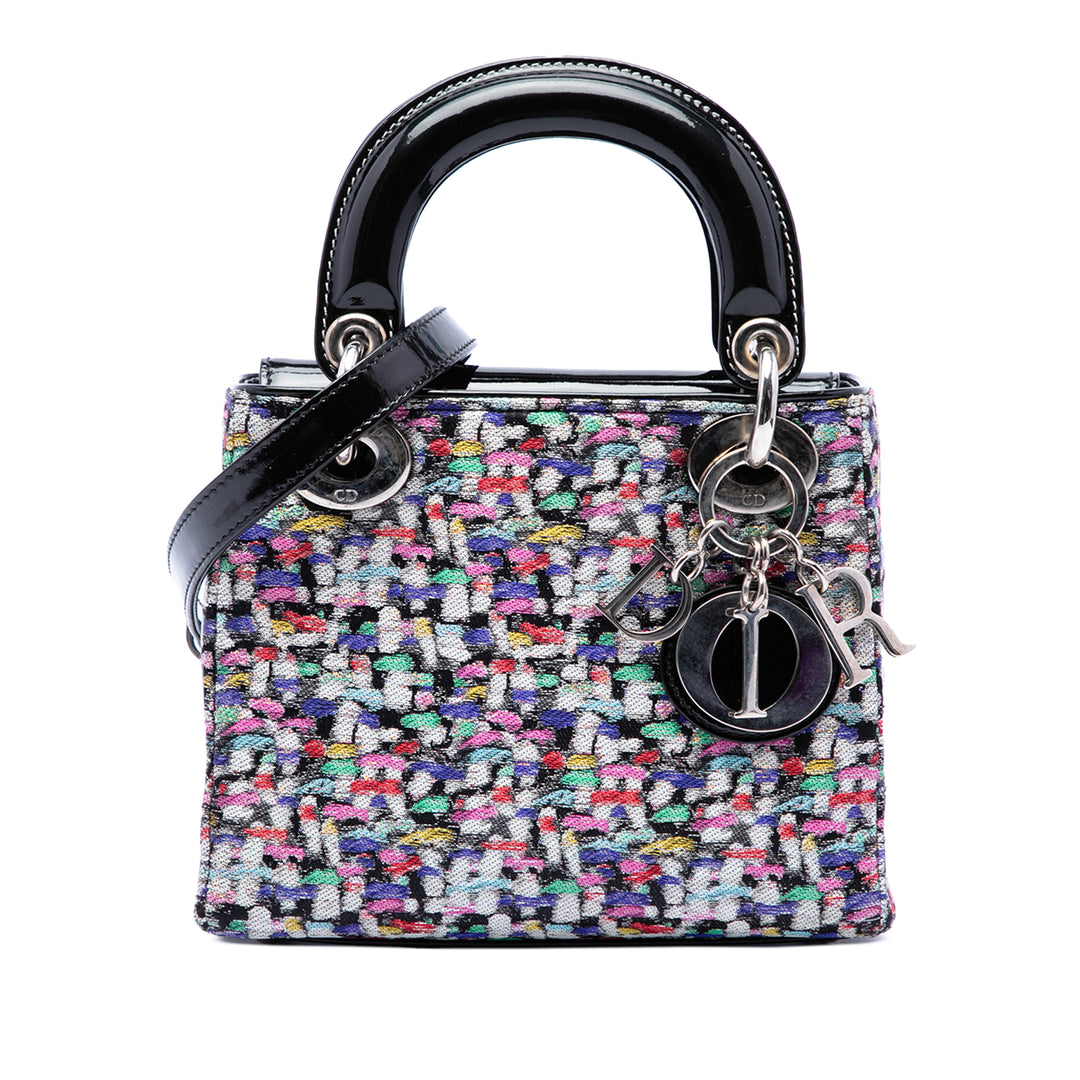 Dior Multicolor Métallisé et Lady Dior Mini Noir – vue principale – GABY PARIS