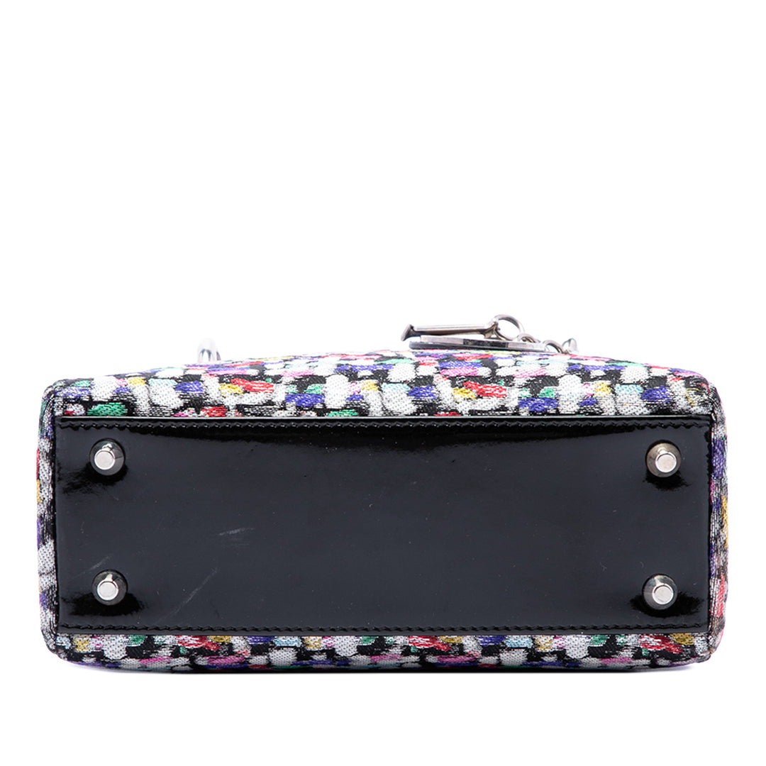 Dior Multicolor Métallisé et Lady Dior Mini Noir – vue 3 – GABY PARIS