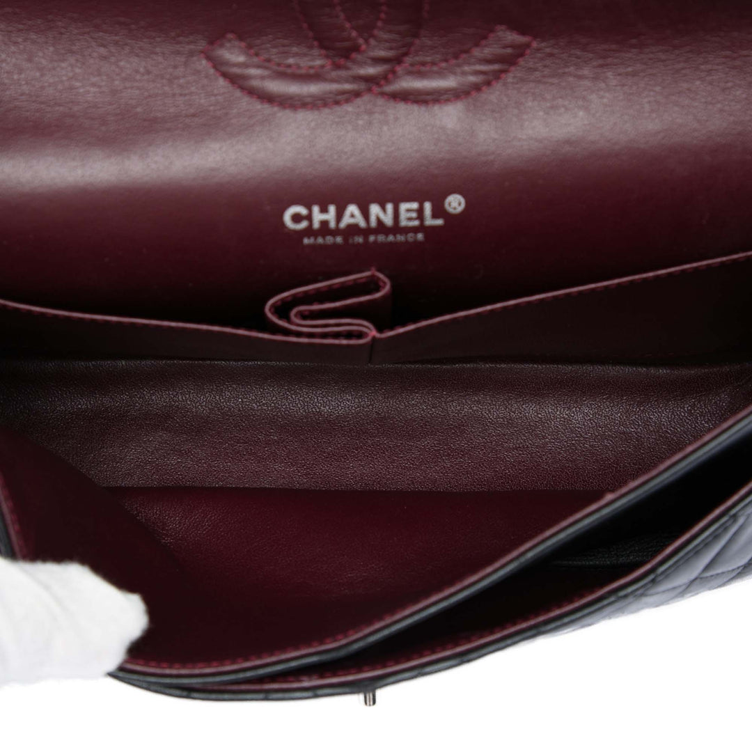 Chanel Medium Classic Cuir d’agneau Double rabat