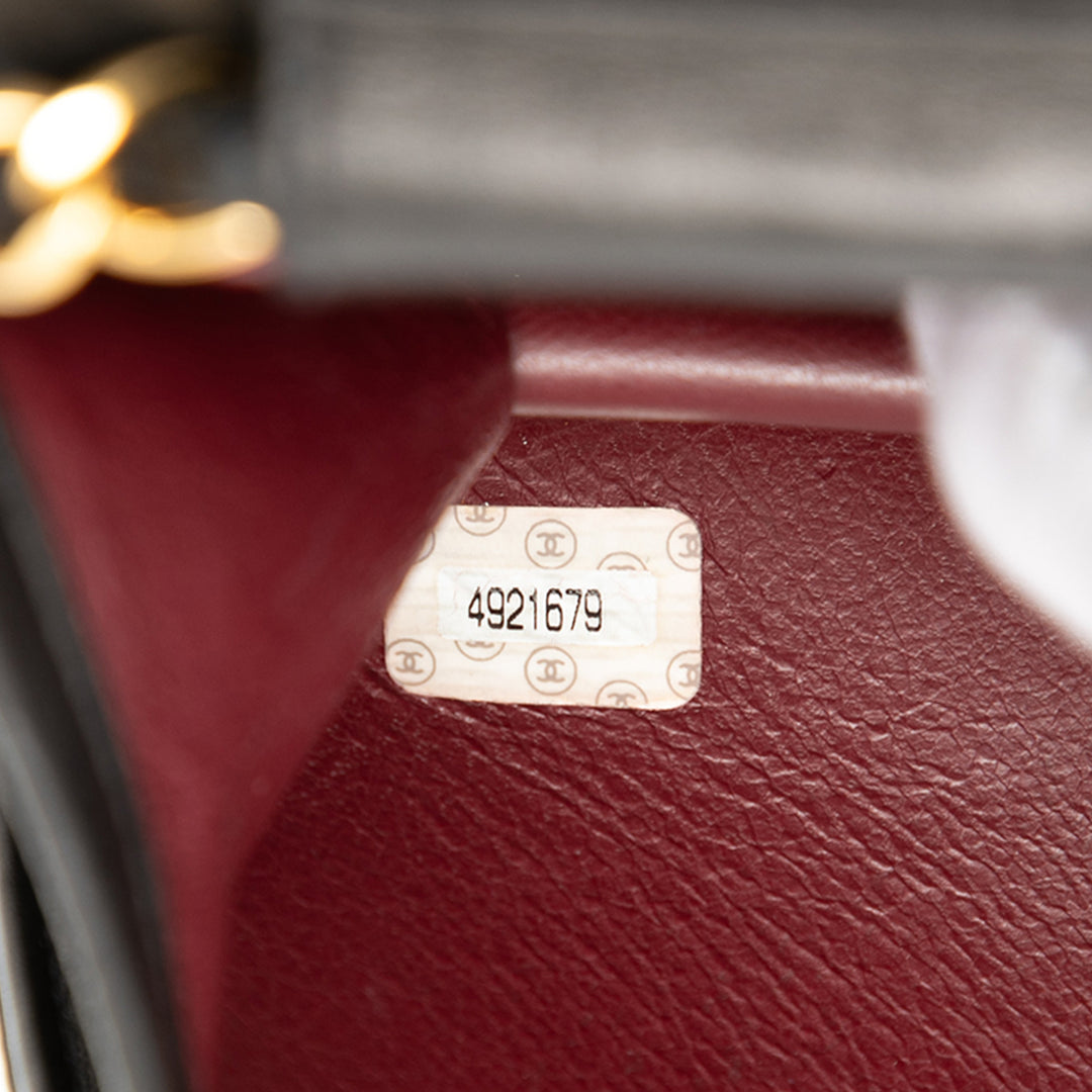 Chanel CC Matelassé Cuir d’agneau Full Simple rabat