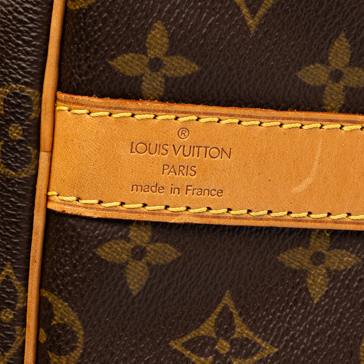 Louis Vuitton Keepall Bandouliere 55 Monogram Marron