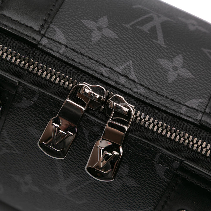 Monogram Eclipse City Keepall Black - Gaby Paris