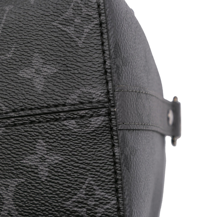 Monogram Eclipse City Keepall Black - Gaby Paris