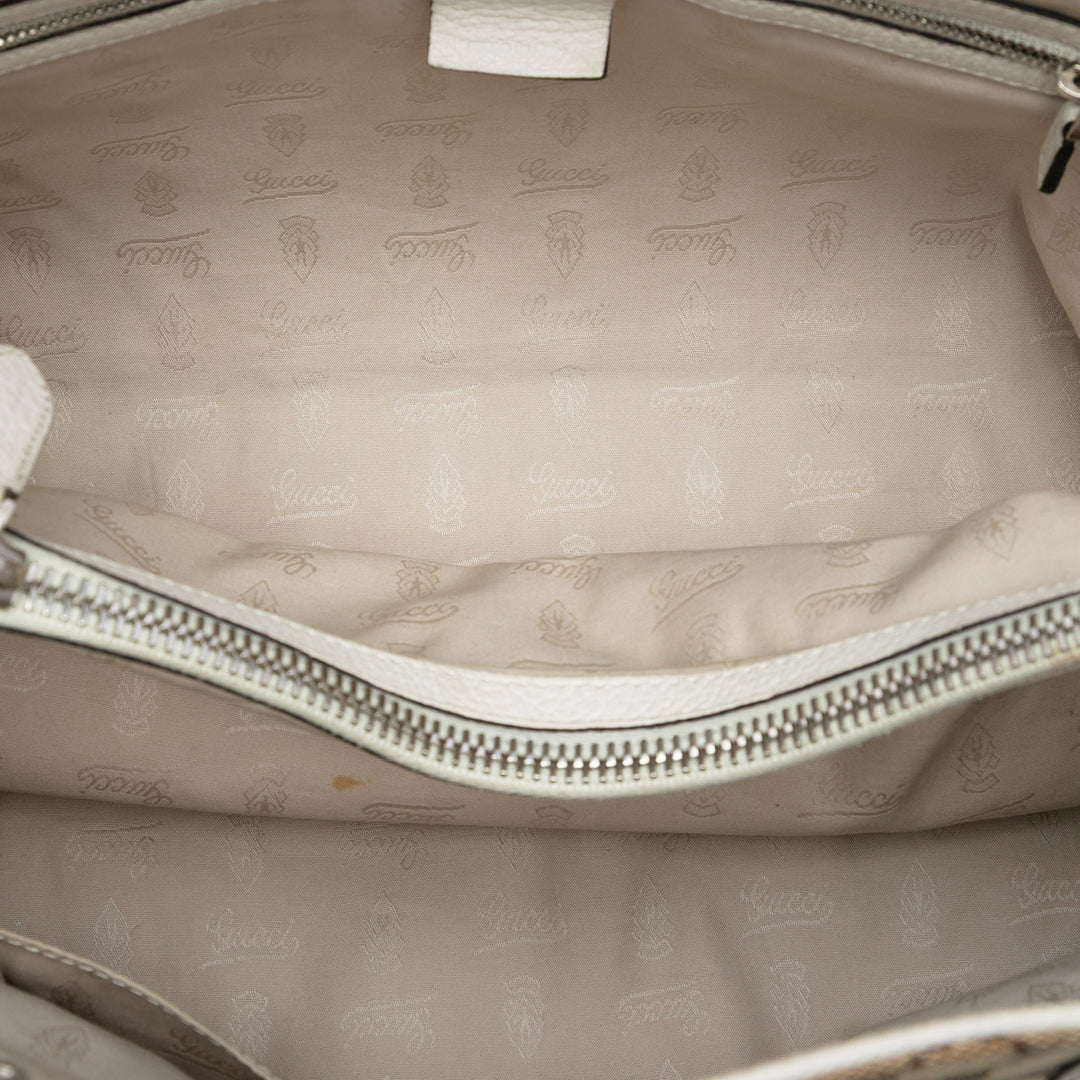 Gucci Medium GG Toile Bamboo Libeccio Cabas