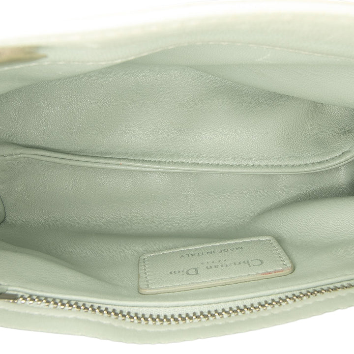 Dior Mini Ruffled Floral Fabric Embellished Cuir d’agneau Lady Dior Rose – GABY PARIS Authentique